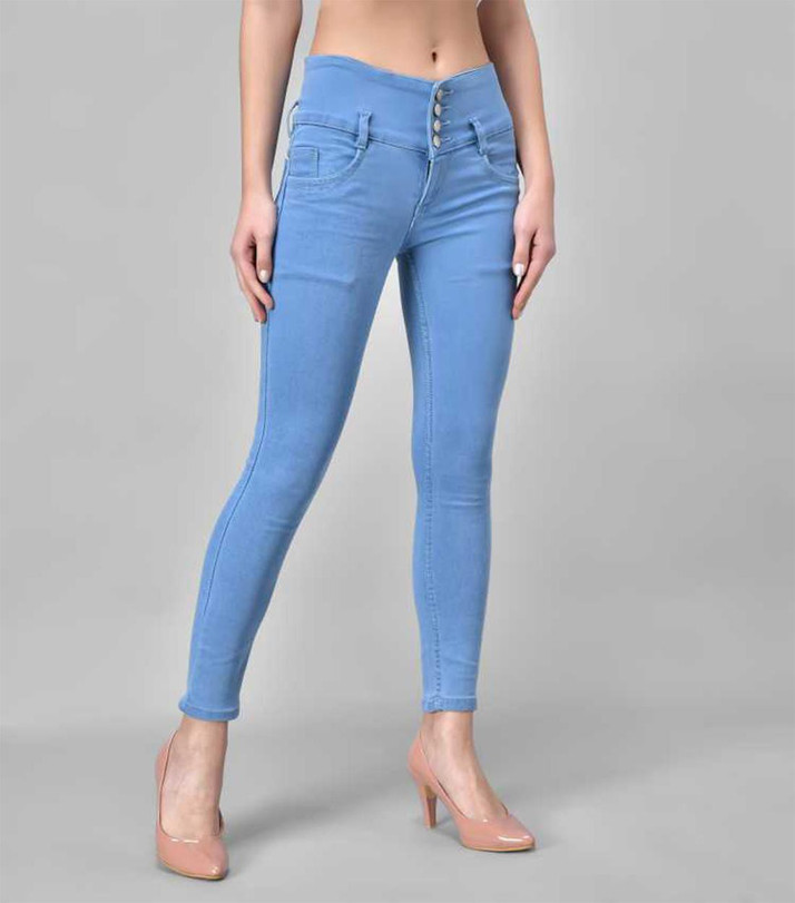 Crazy Girls Regular Women Light Blue 