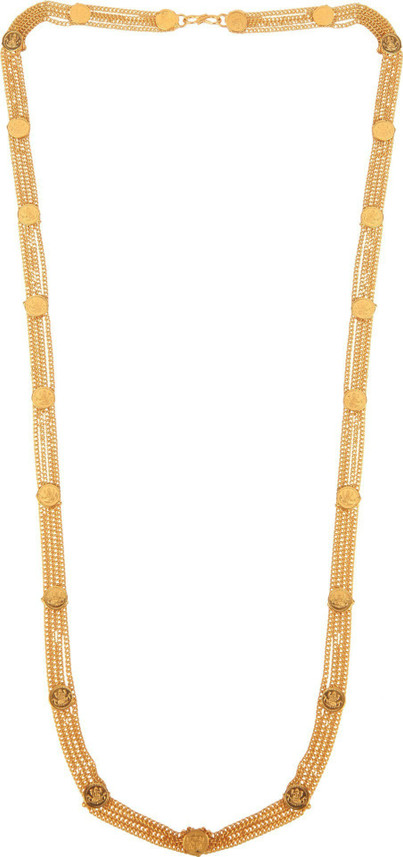 Parna One Gram Gold Plated Shahi Haar 