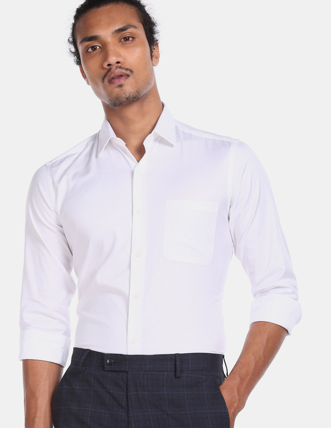 White Shirt - Buy ARROW Men Self Design 