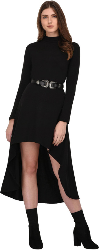 flipkart black dress
