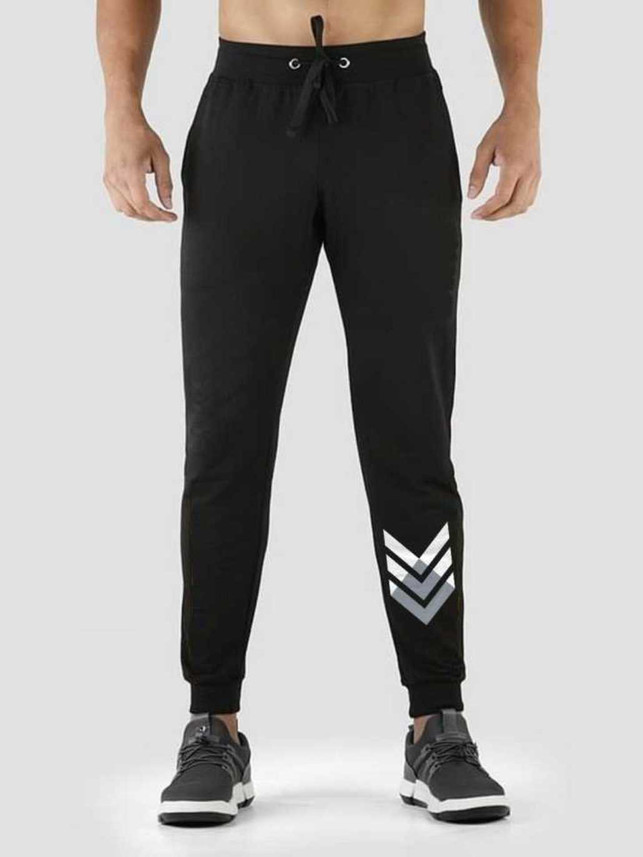 Bike Solid Men Black Track Pants - Buy 