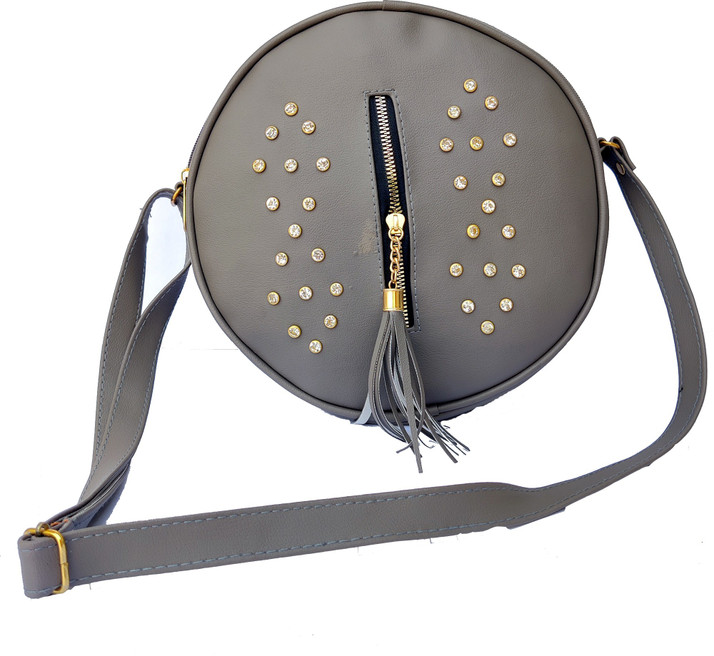 round shape sling bag