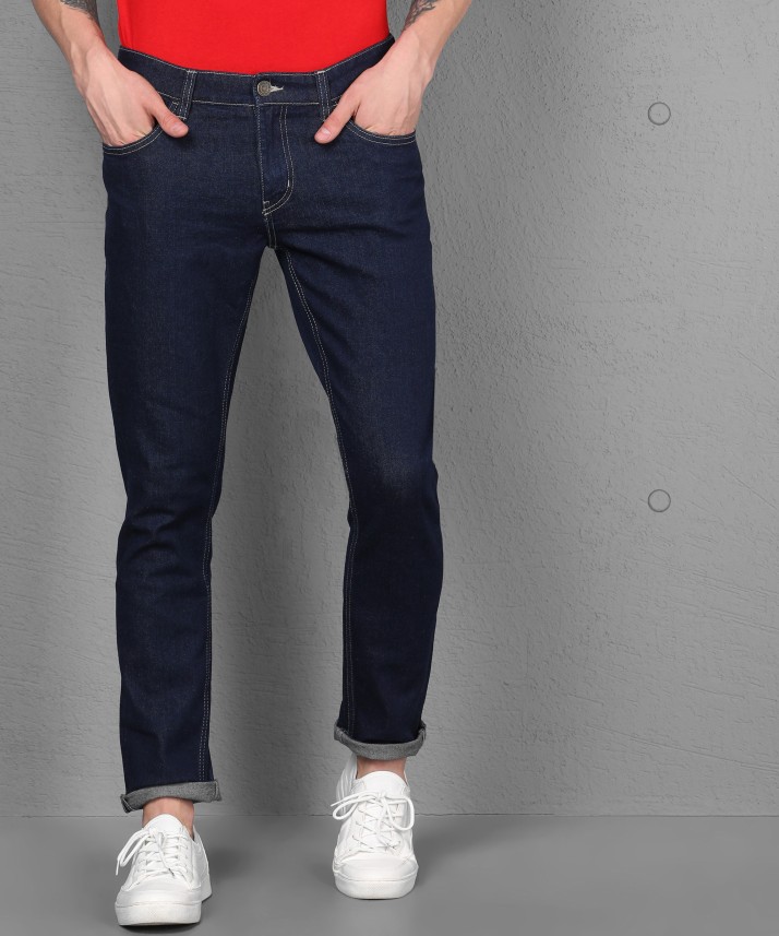 metronaut slim men dark blue jeans