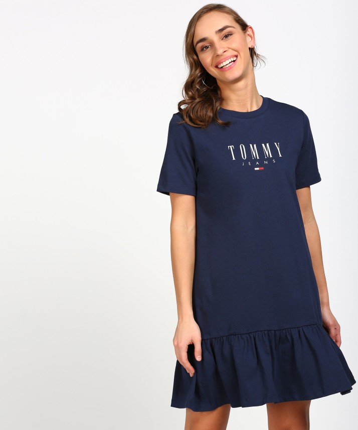 tommy hilfiger drop waist dress