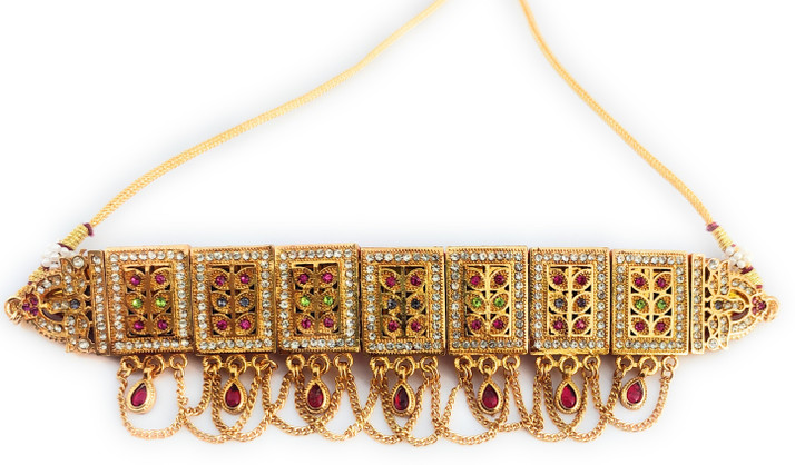 trendy rajputi choker aad necklace 