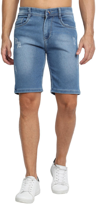 Wicked stitch Washed Men Denim Light 