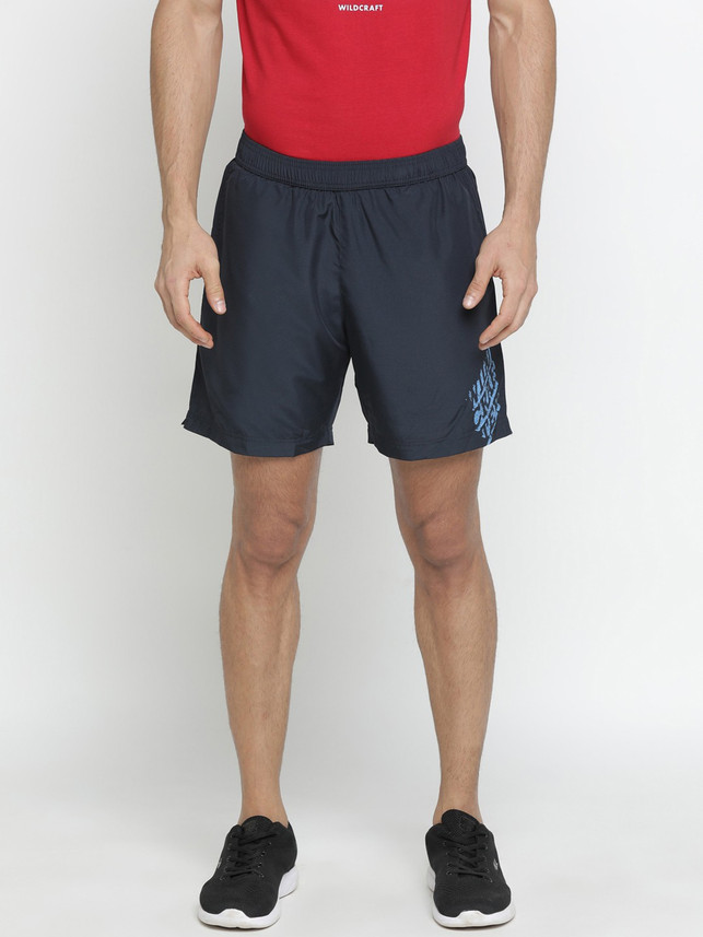Wildcraft Printed Men Dark Blue Regular 
