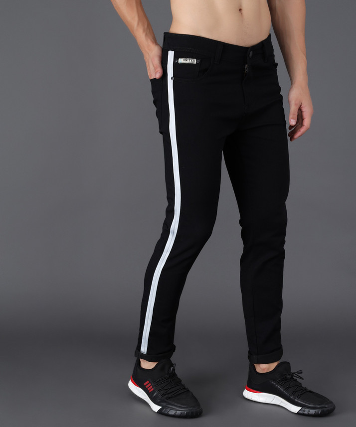 UNITED DENIM Slim Men Black Jeans - Buy 