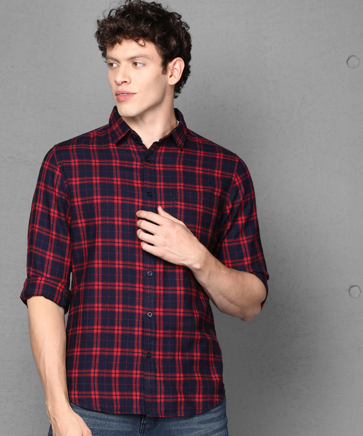 Flipkart Men Checkered Casual 