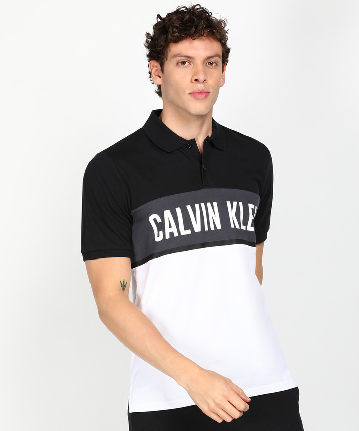 Calvin Klein Jeans Printed Men Polo 