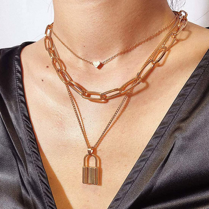 Gold-plated Plated Alloy Necklace 