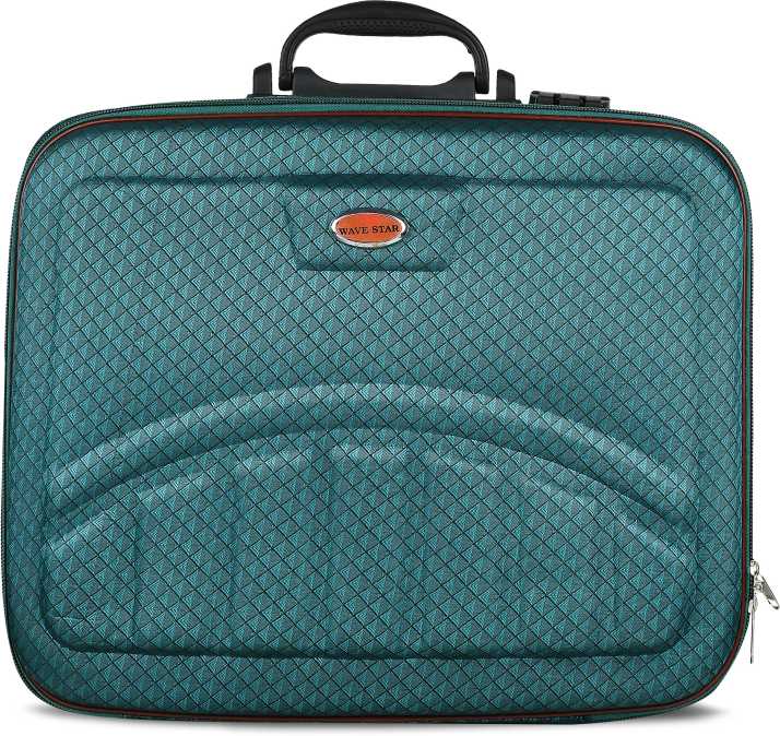 Wave Star Luggage Bag Cabin Luggage 18 Inch Green Price In India Flipkart Com