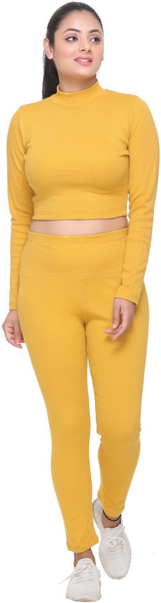 NICE QUEEN Solid Women Track Suit - Buy 