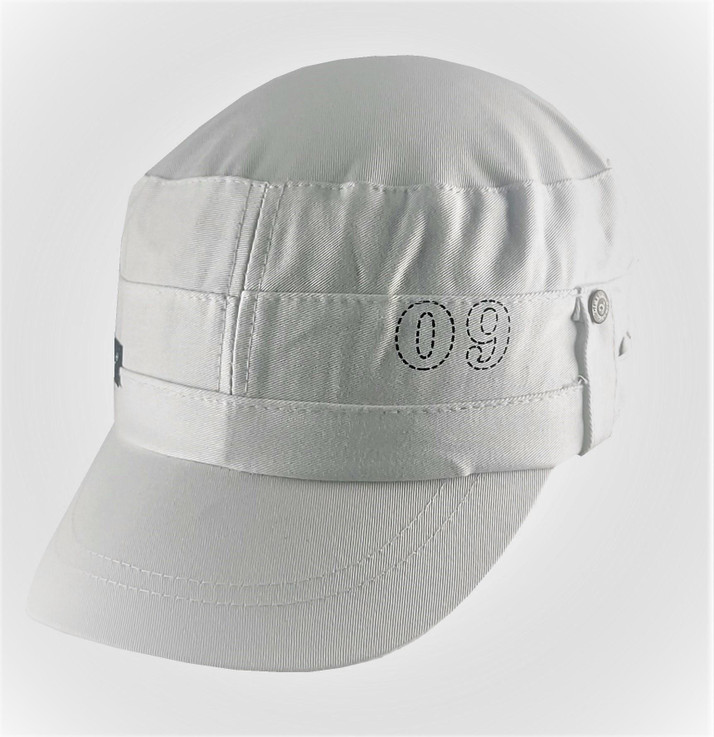 Short Peak flat white caps Cap 