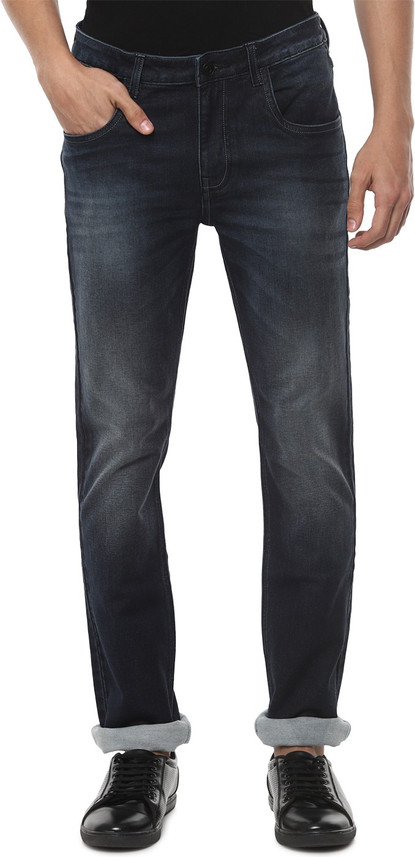 VAN HEUSEN Slim Men Dark Blue Jeans 