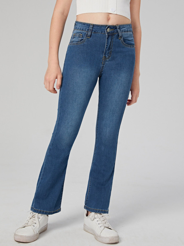 Buy KOTTY Regular Girls Blue Jeans 