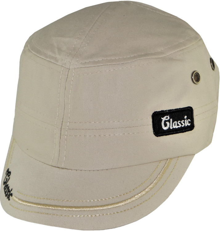 poshing Solid Flat sports caps for men 