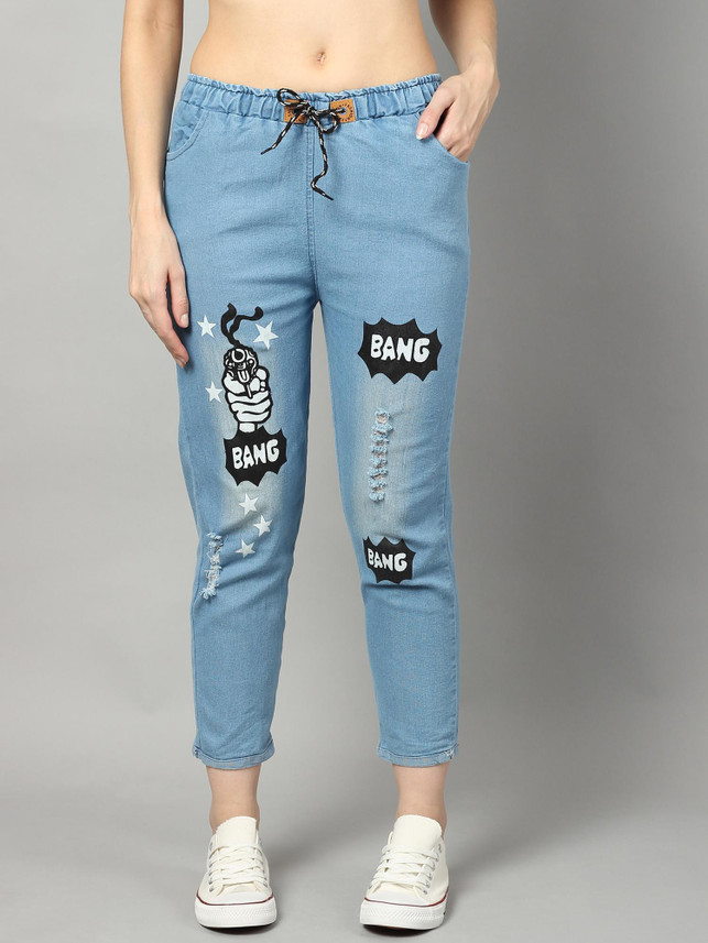 Dockstreet Slim Women Multicolor Jeans 