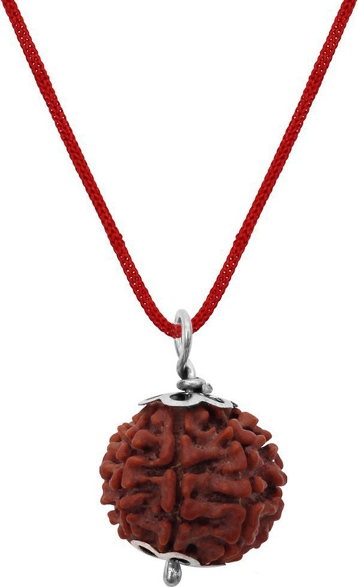 3SIX5 7 Mukhi Rudraksha Pendant with 