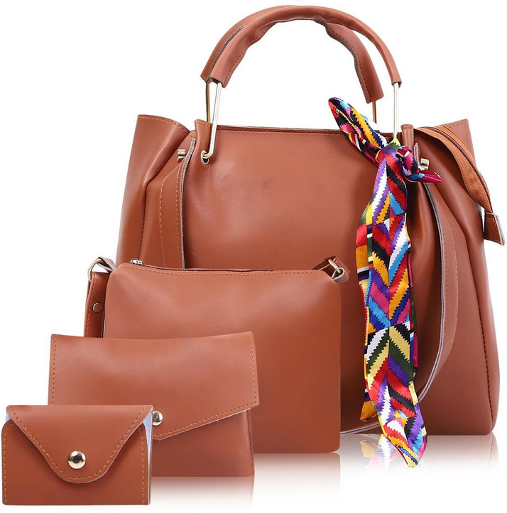 ALIZA Tan Shoulder Bag Women Handbag 