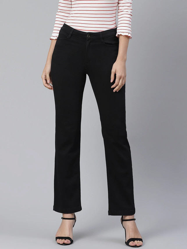 SPENCER Regular Women Black Jeans 