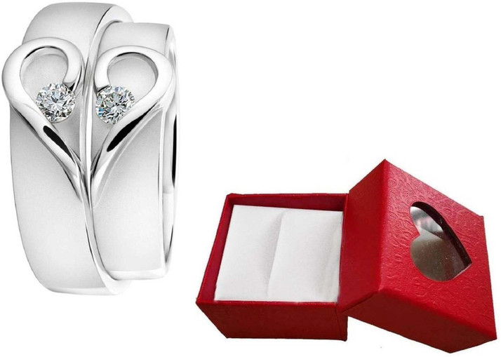 Dust Valentine Gifts Heart Couple Rings