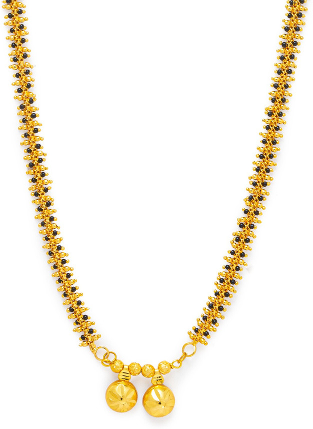 Mangalsutra Design One Gram Gold Plated 