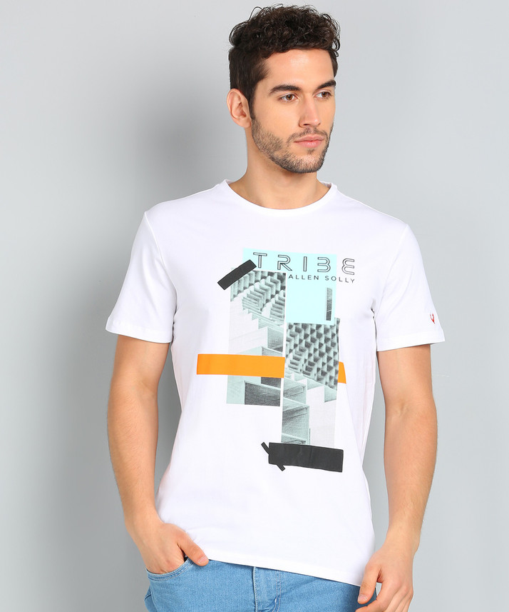Buy Allen Solly Tribe Printed Men Round 