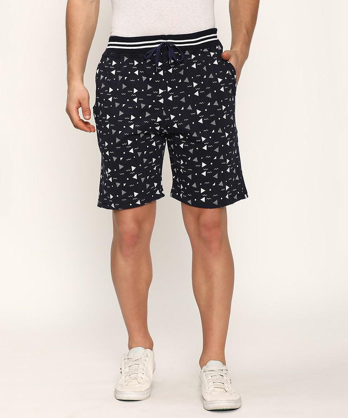 V2 Retail Limited Printed Men Blue 
