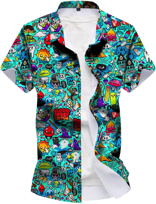 Harrica rayon printed shirt fabric Clearance