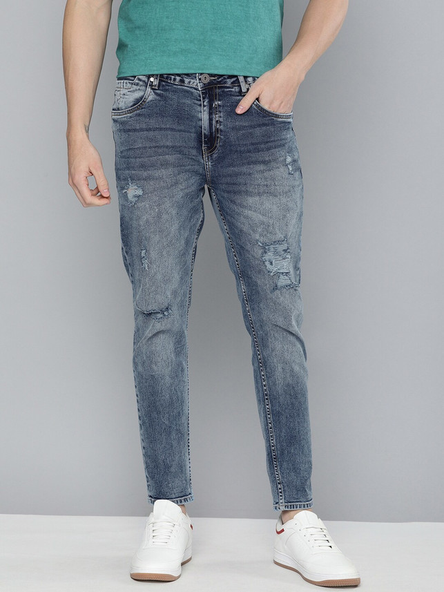 Mast \u0026 Harbour Slim Men Blue Jeans 