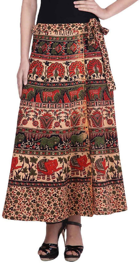 wrap around skirt combo