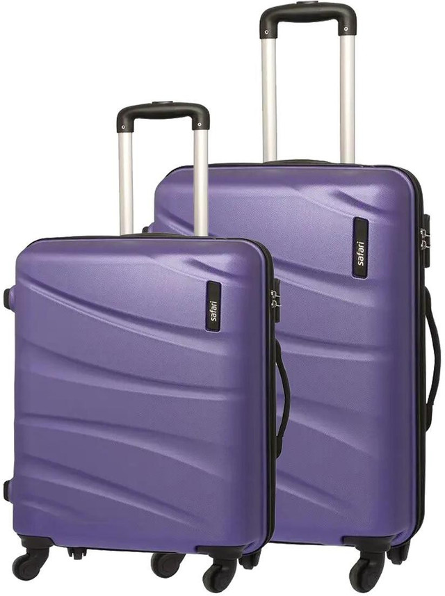 Anti Theft Zipper Set of 2 Trolley Bags 
