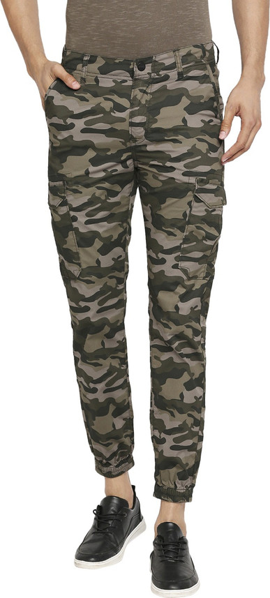 Buy MUFTI Camouflage Men Dark Green 