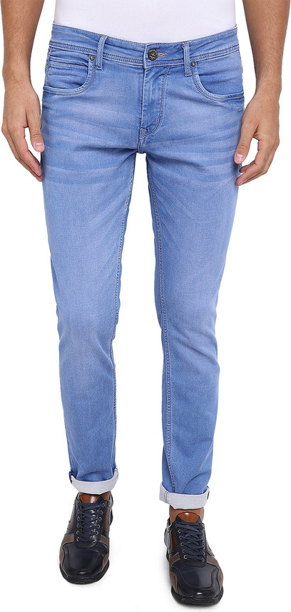Jade Blue Slim Men Blue Jeans - Buy 