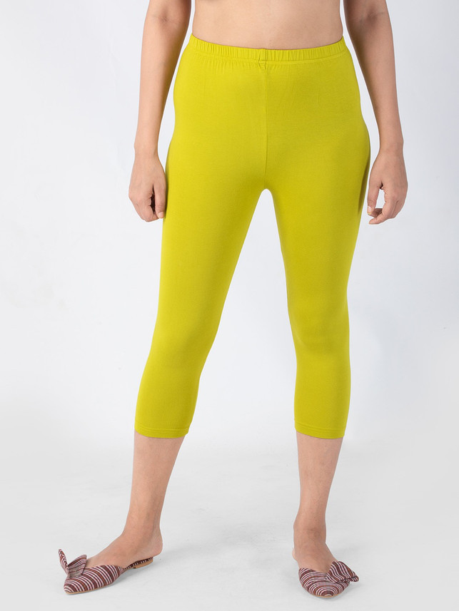 INDIAN FLOWER women capri leggings 