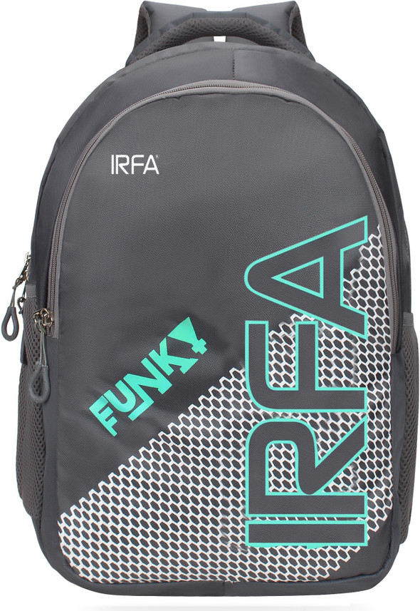 Irfa Medium 30 L Laptop Backpack Grey 
