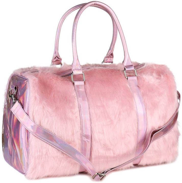pink workout bag