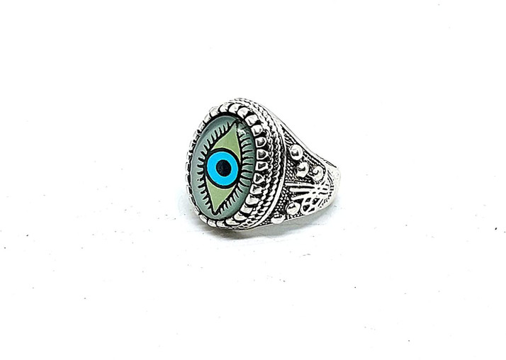 AIR99 Evil Eye Protection Ring for Men 