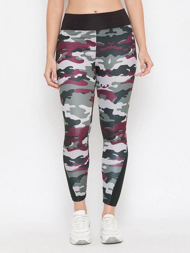 Clovia Geometric Print Women Brown 