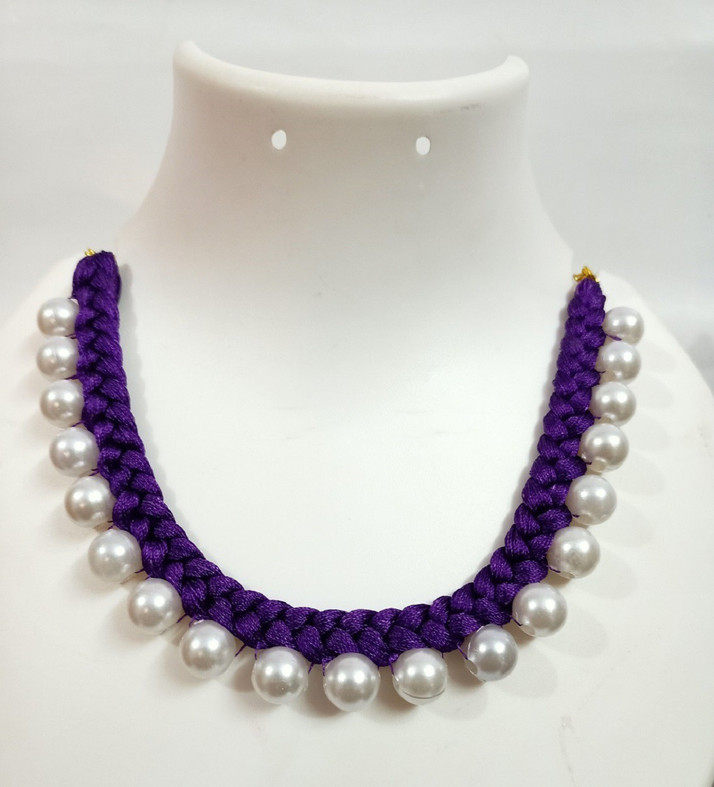 JK Collection Purple color silk thread 