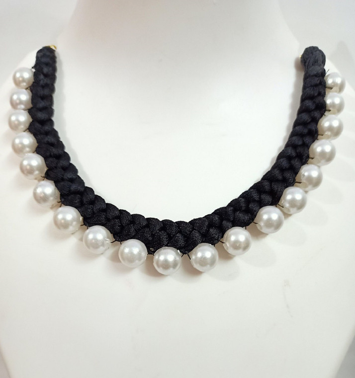 JK Collection Black color silk thread 