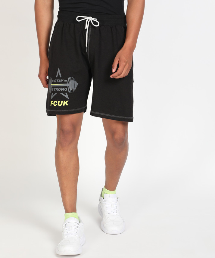 French Connection Printed Men Black 