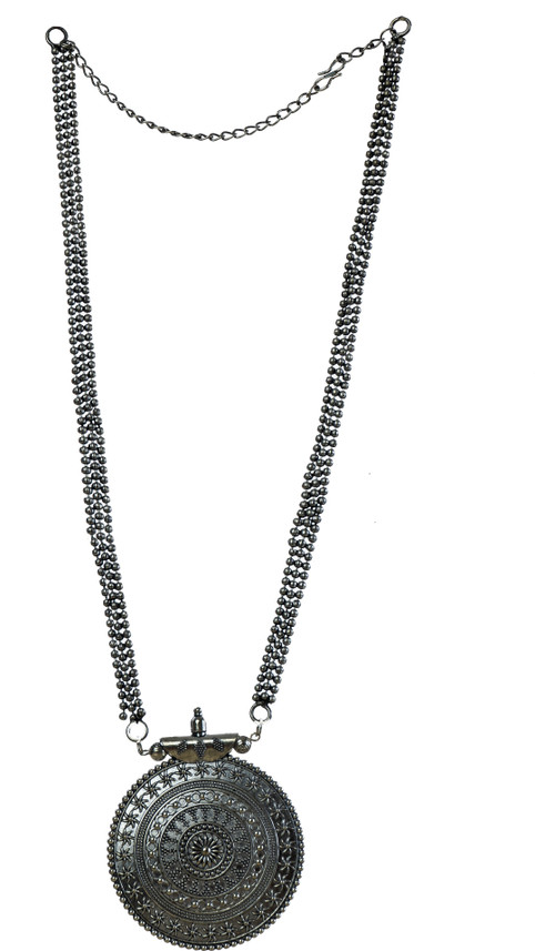 Buy Manikya Oxidised German Silver 