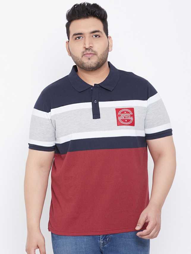 Austivo Color Block Polo Neck Multicolor T-Shirt - Buy Color Block Men Polo Neck Multicolor T-Shirt Online at Best Prices in India | Flipkart.com