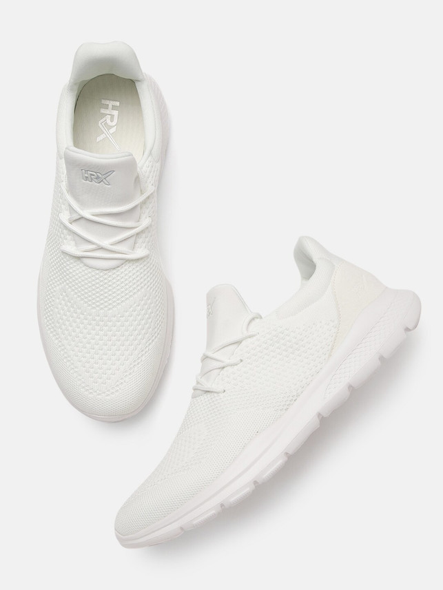 hrx white training shoes