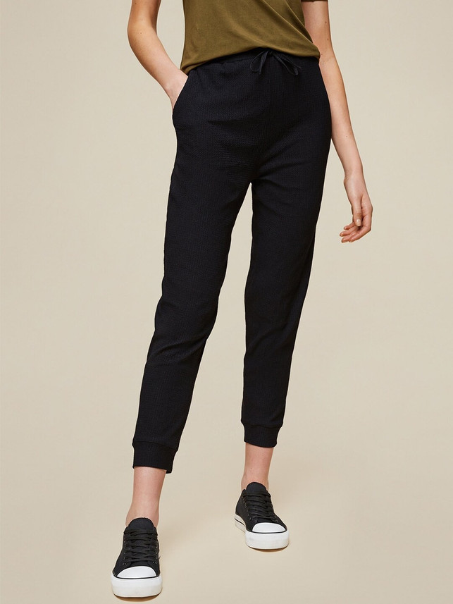 DOROTHY PERKINS Regular Fit Women Black 