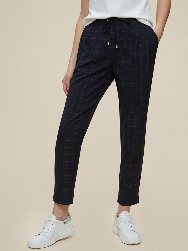 DOROTHY PERKINS Tapered Women Dark Blue 