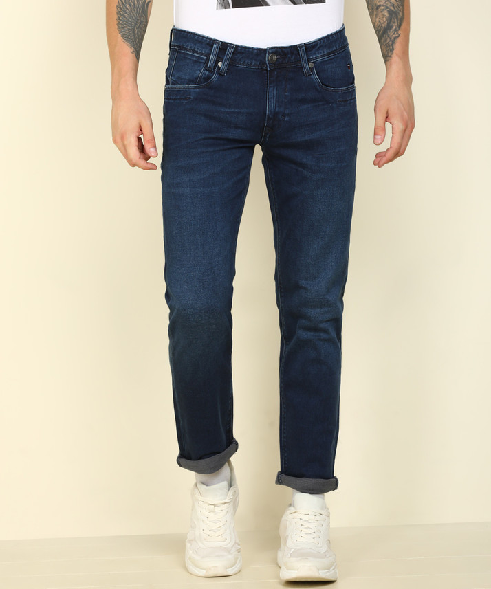 Louis Philippe Jeans Slim Men Dark Blue 