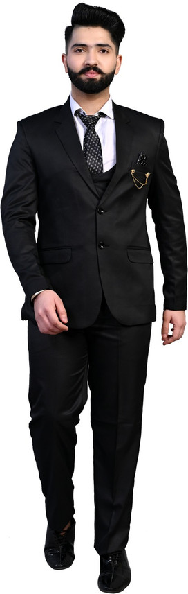 Golden Tree Solid Solid Men Suit - Buy 